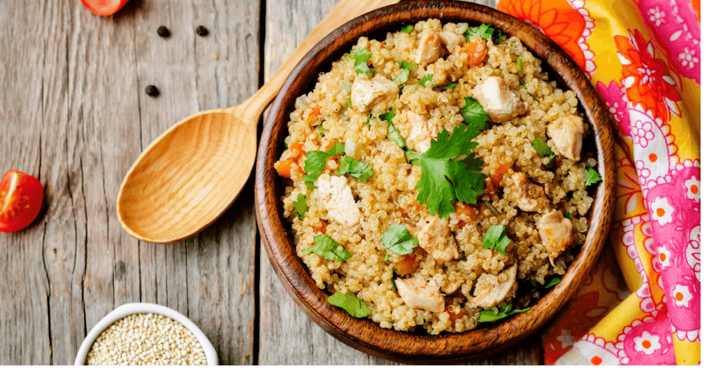 Quinoa for healthy breakfast